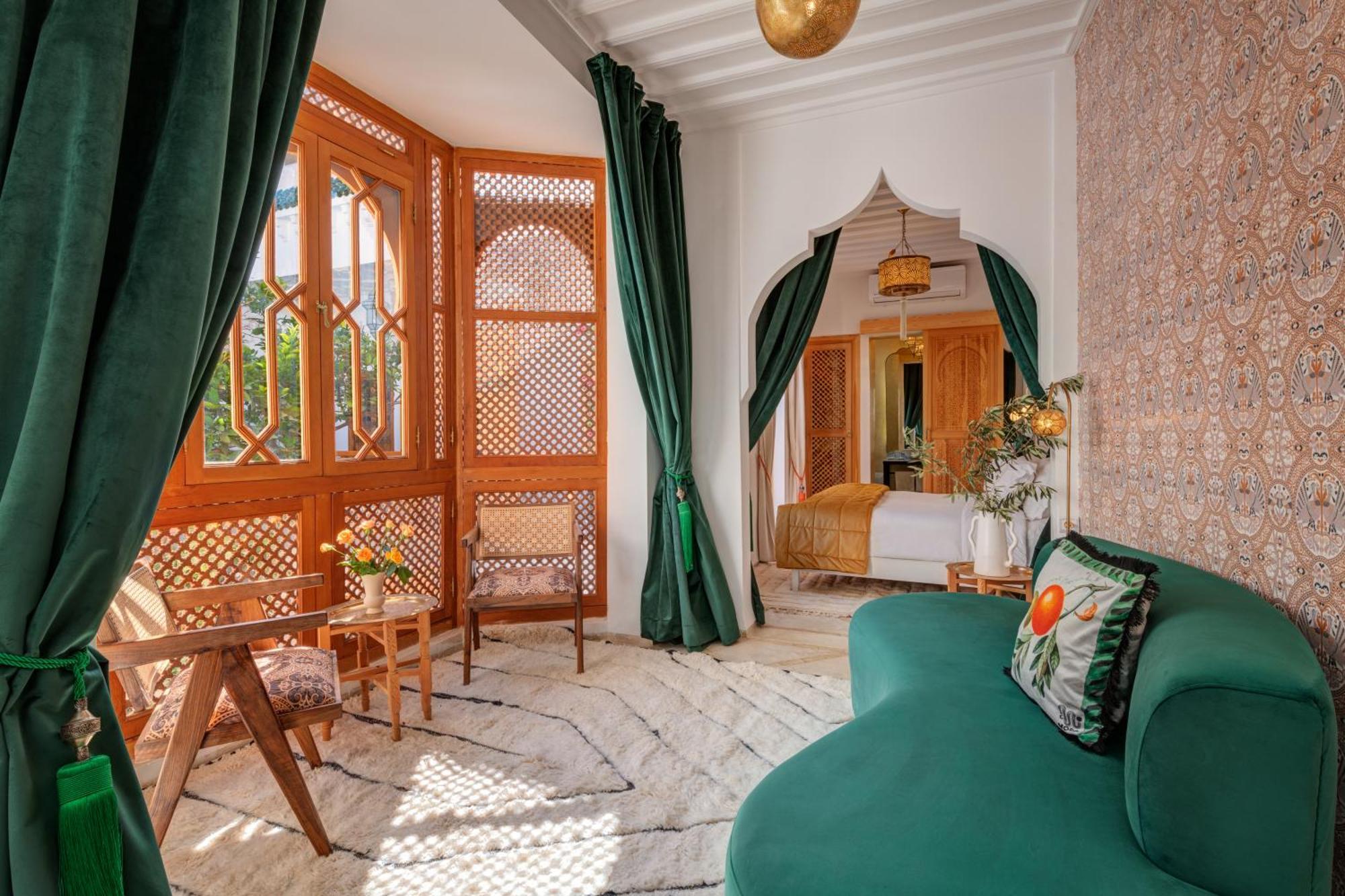 Riad Botanica Marrakesh Exteriör bild